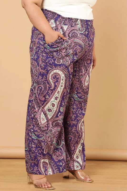 plus-size-purple-paisley-print-cotton-high-waist-pants