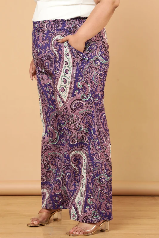 plus-size-purple-paisley-print-cotton-high-waist-pants