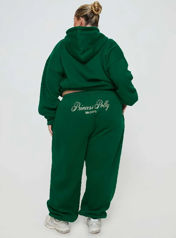 princess-polly-track-pants-script-green-ivory-curve