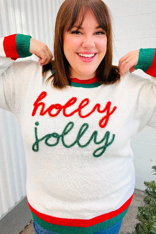 red-green-holly-jolly-lurex-embroidered-sweater