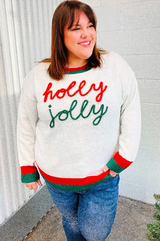 red-green-holly-jolly-lurex-embroidered-sweater