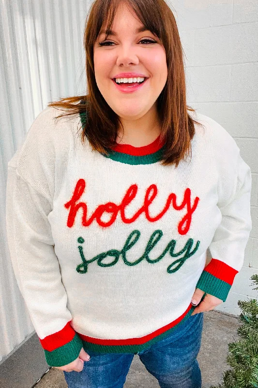 red-green-holly-jolly-lurex-embroidered-sweater