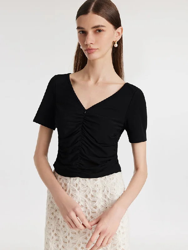 ruched-women-knitted-top-with-detachable-3d-rose-1c6r0b050