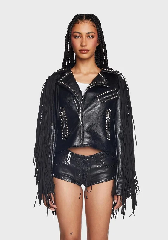 Ryder Fringe Moto Jacket