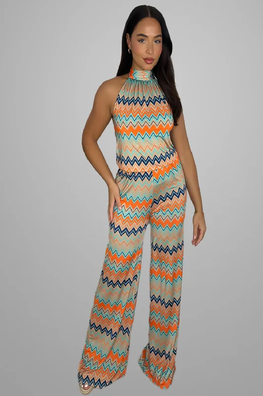 slinky-tie-halter-neck-vibrant-pattern-jumpsuit