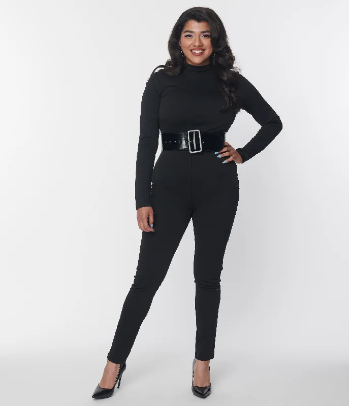 smak-parlour-black-mock-neck-long-sleeve-jumpsuit-1