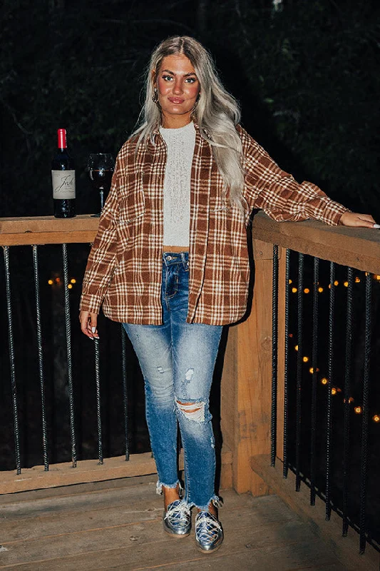 start-the-bonfire-embellished-plaid-jacket-in-chocolate