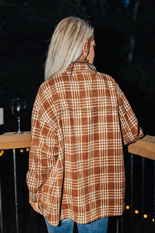 start-the-bonfire-embellished-plaid-jacket-in-chocolate