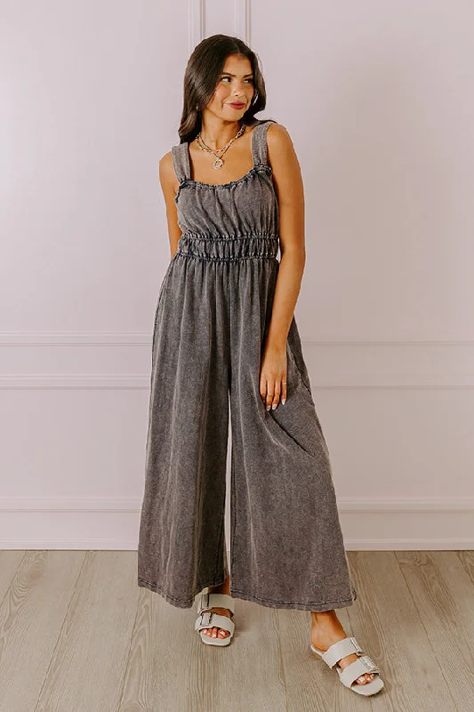 Summer Sorbet Mineral Wash Jumpsuit