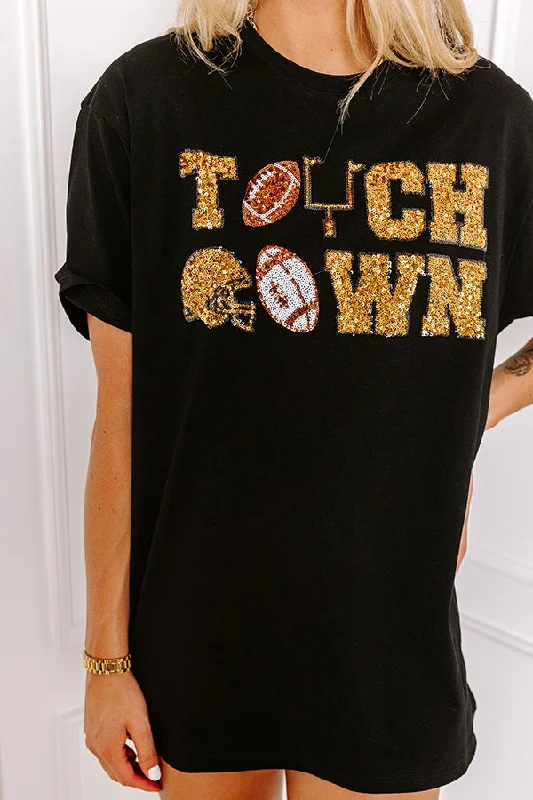 the-final-touch-down-sequin-oversized-tee-in-black