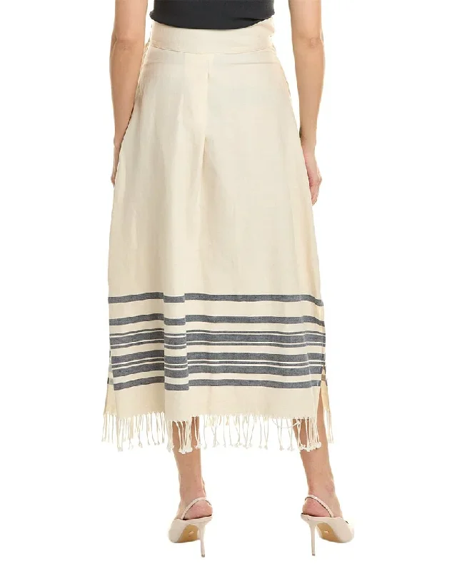 weekend-max-mara-targa-linen-blend-skirt