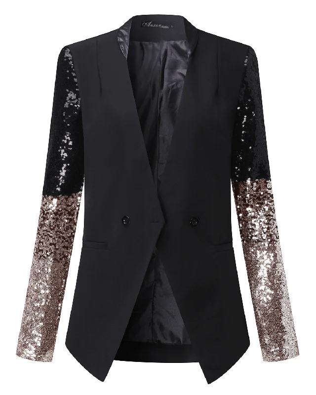 women-party-gradient-sequins-sleeve-fashion-suits-coats