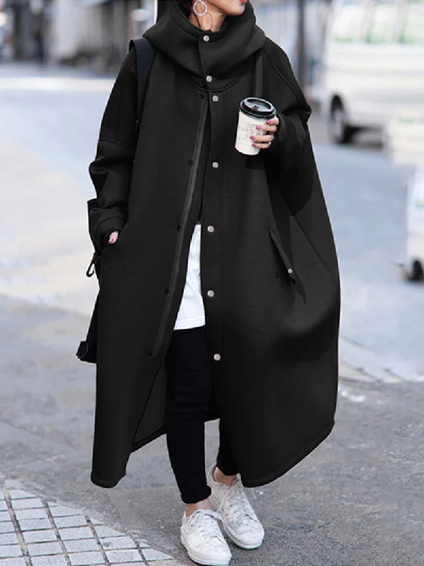 women-thick-turtleneck-long-sleeve-zipper-mid-calf-length-coats-with-pocket