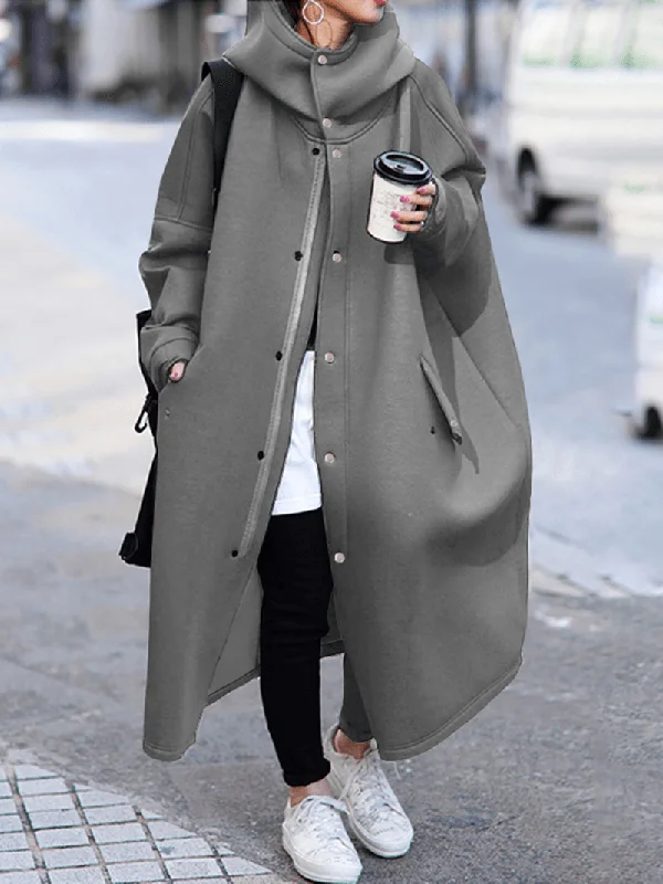 women-thick-turtleneck-long-sleeve-zipper-mid-calf-length-coats-with-pocket