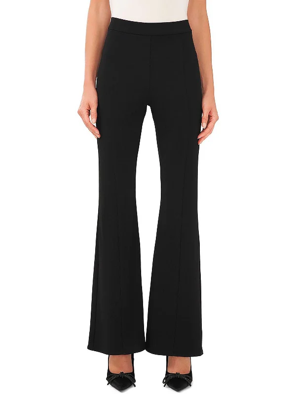 Womens Flare Princess Seam Dress Pants