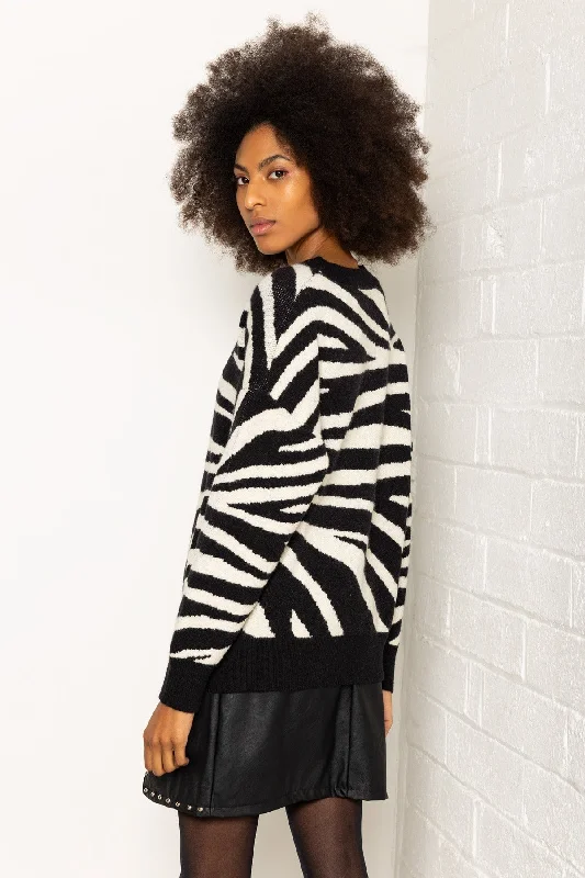 zebra-print-knit